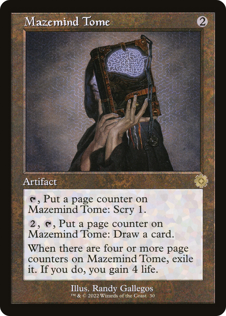 Mazemind Tome (Retro) [The Brothers' War Retro Artifacts] Foil