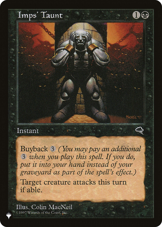Imps' Taunt [The List]