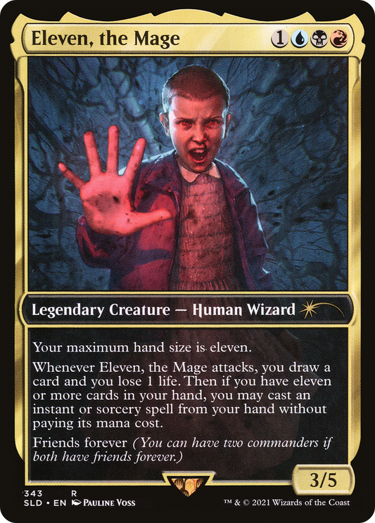 Cecily, Haunted Mage (Eleven, the Mage) (343) - Secret Lair Drop