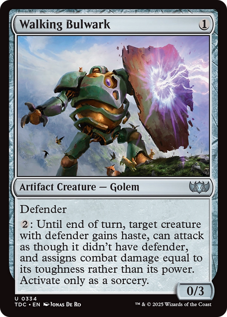 Walking Bulwark (334) - Commander: Tarkir: Dragonstorm