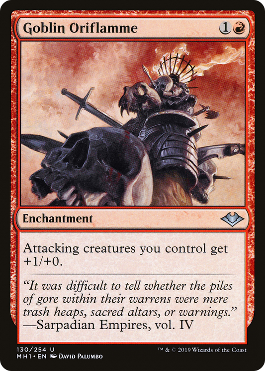 Goblin Oriflamme [Modern Horizons] Foil