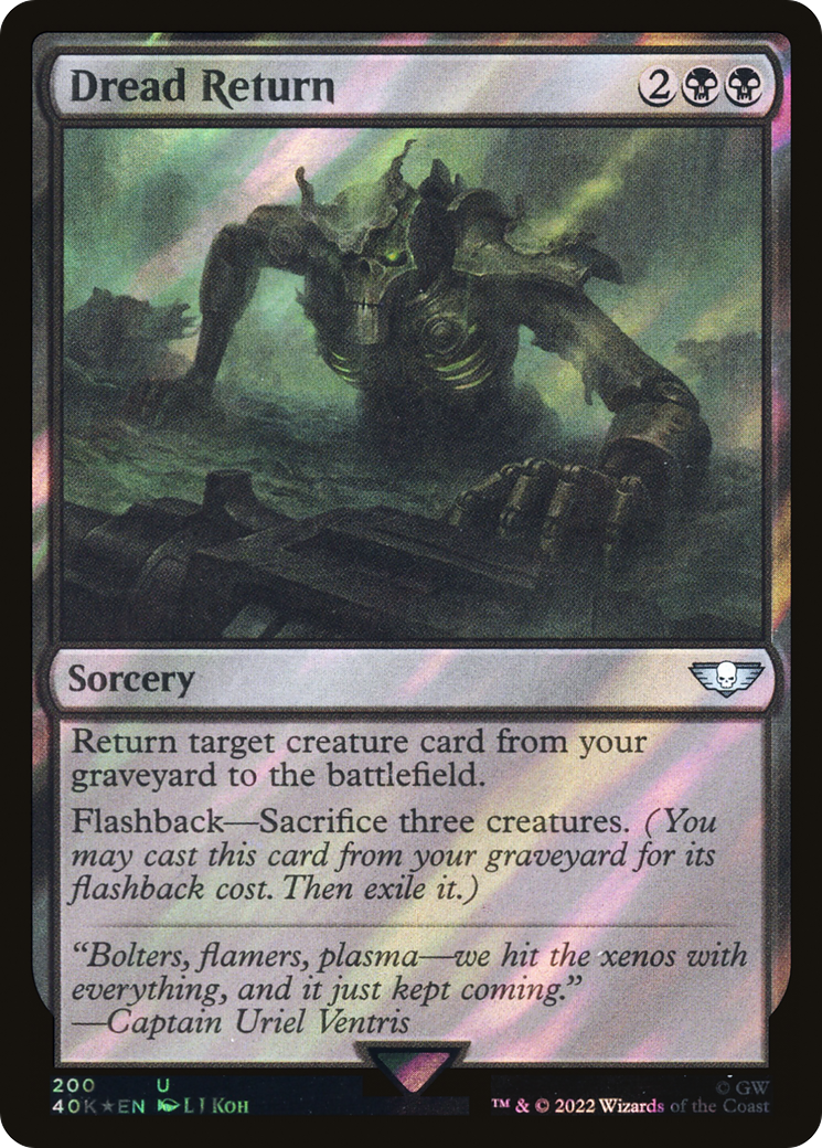Dread Return (Surge Foil) [Warhammer 40,000]