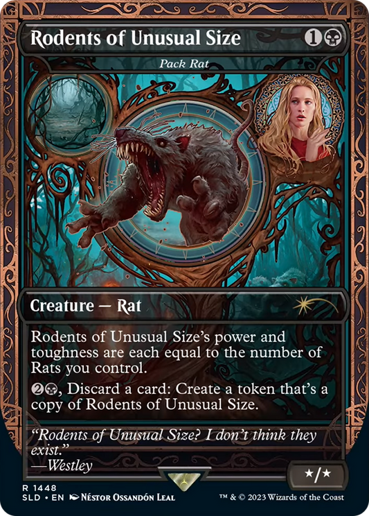 Rodents of Unusual Size - Pack Rat [Secret Lair Drop Series] Foil