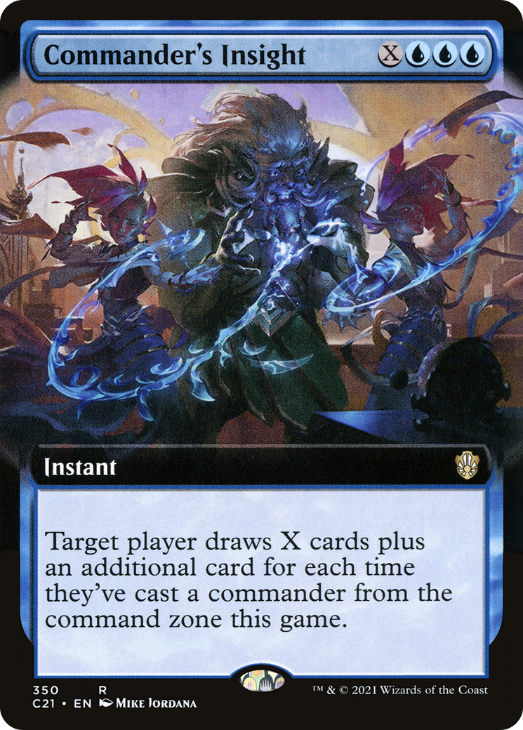 Commander's Insight (Extended Art) [Commander 2021]
