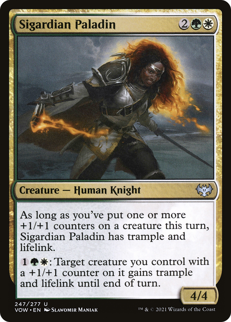 Sigardian Paladin [Innistrad: Crimson Vow] | Silver Goblin