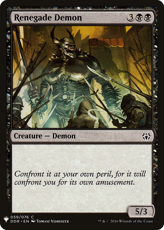 Renegade Demon [Mystery Booster]