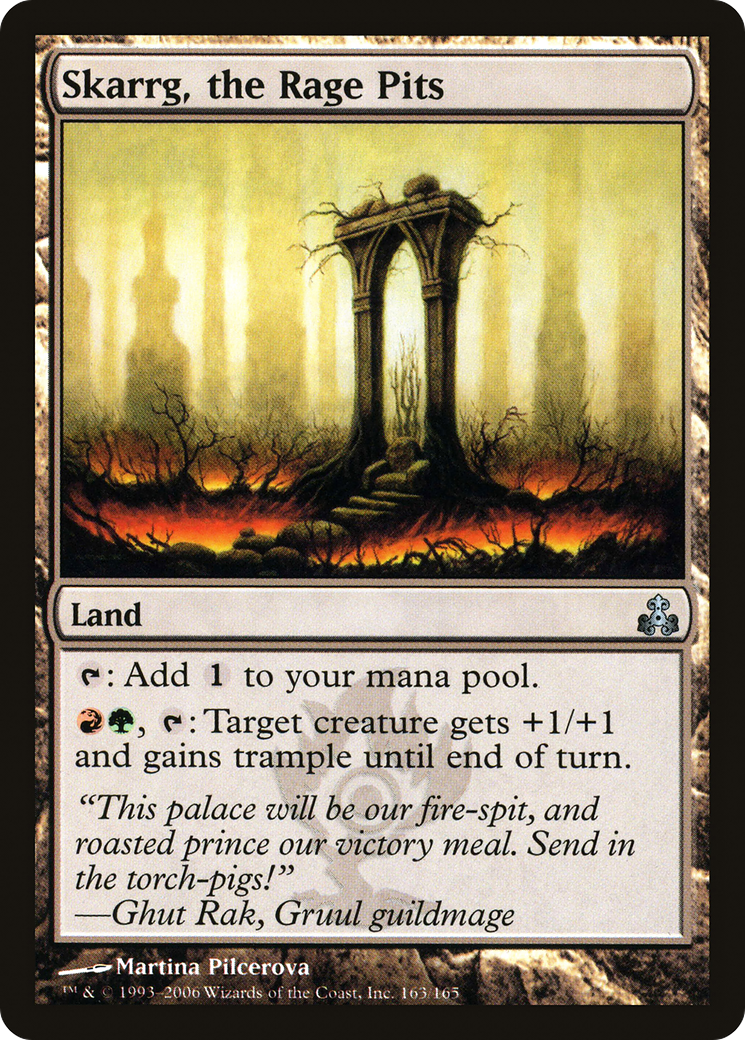 Skarrg, the Rage Pits (163) Foil - Guildpact