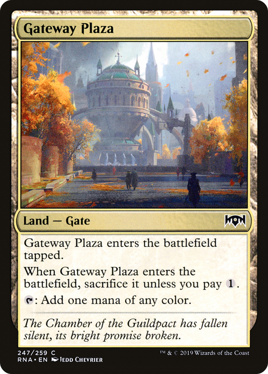 Gateway Plaza [Ravnica Allegiance] Foil