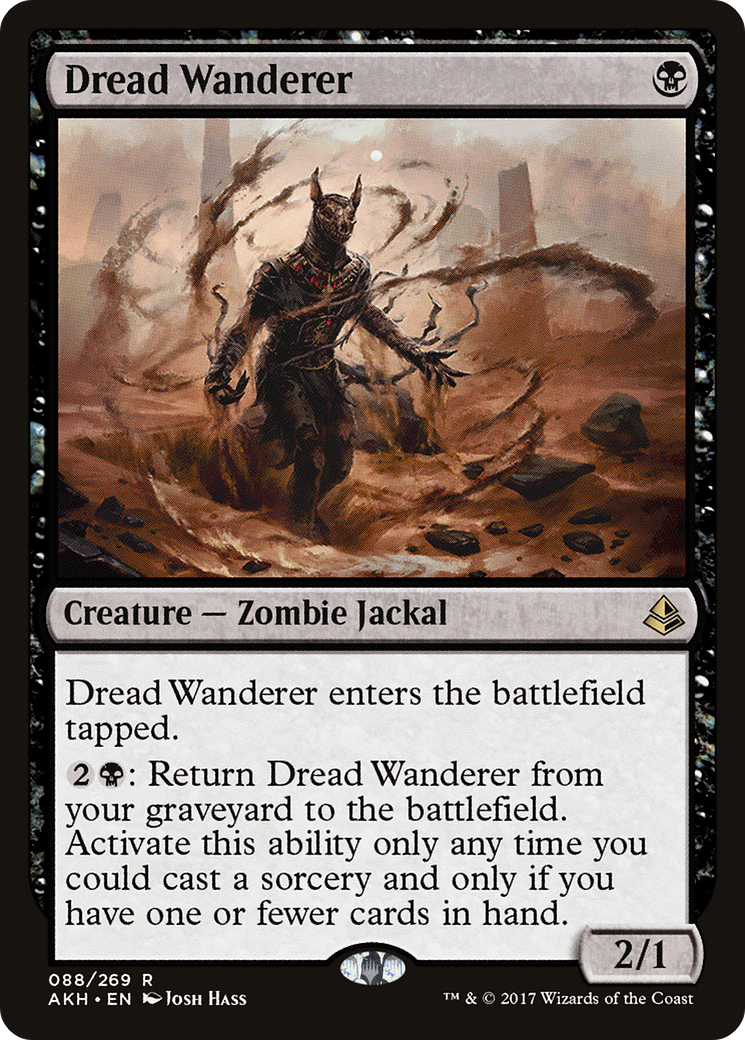 Dread Wanderer (088) Foil - Amonkhet
