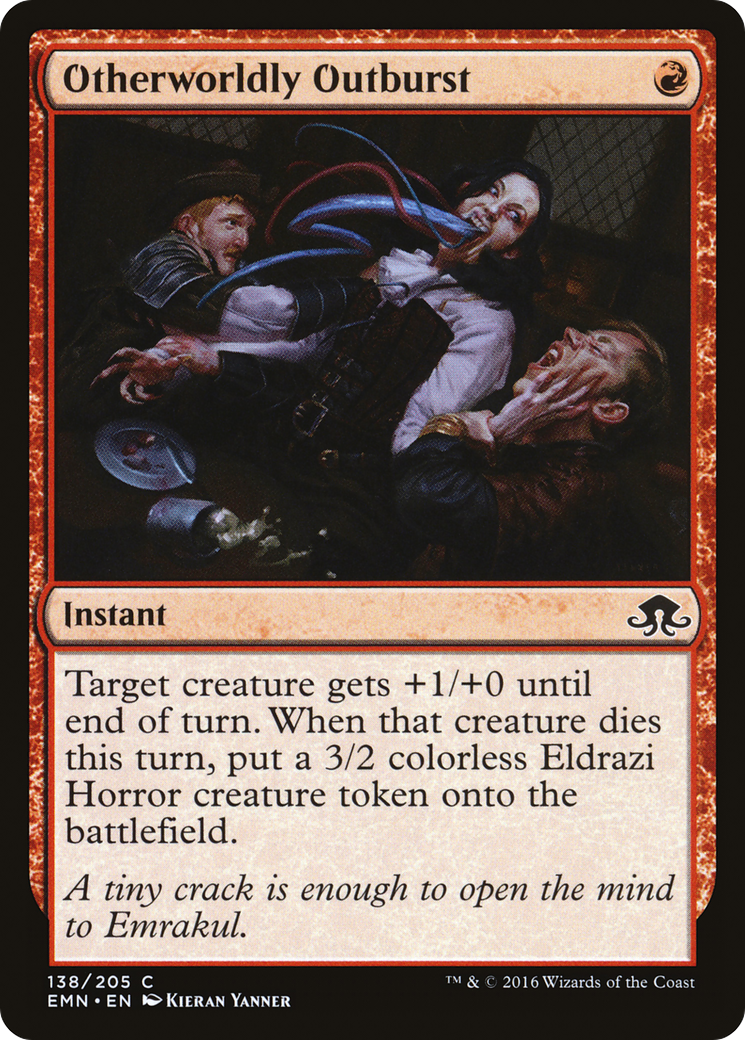 Otherworldly Outburst [Eldritch Moon] Foil