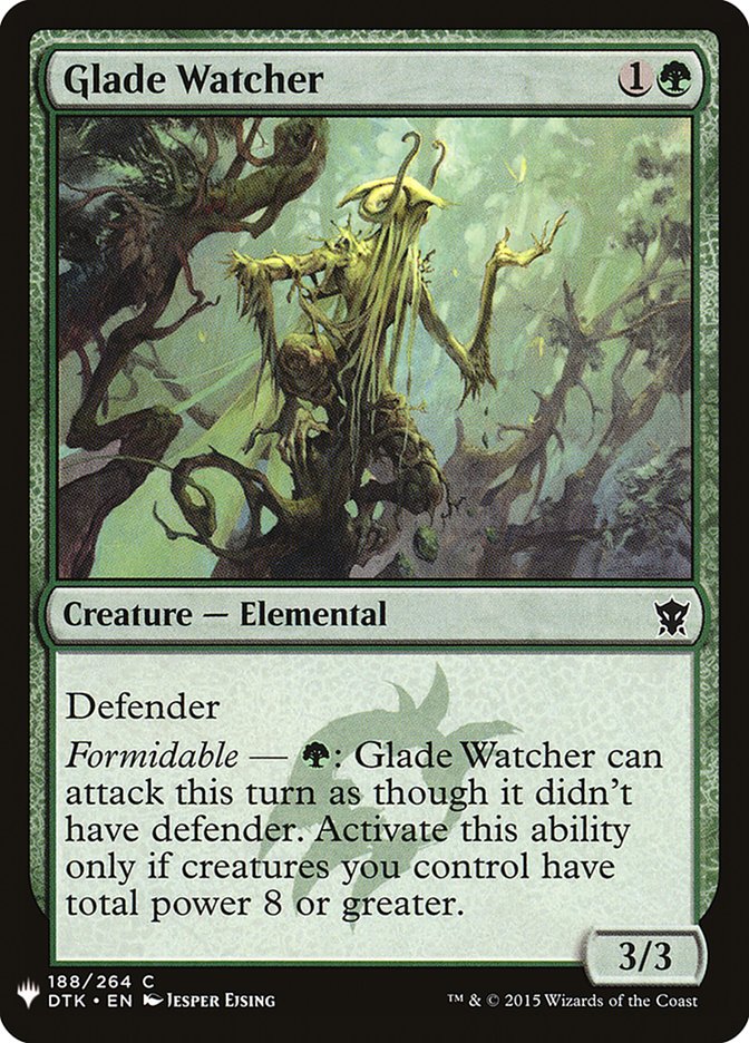 Glade Watcher [Mystery Booster] | Silver Goblin