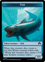 Servo // Fish Double-Sided Token [Modern Horizons 3 Tokens] | Silver Goblin