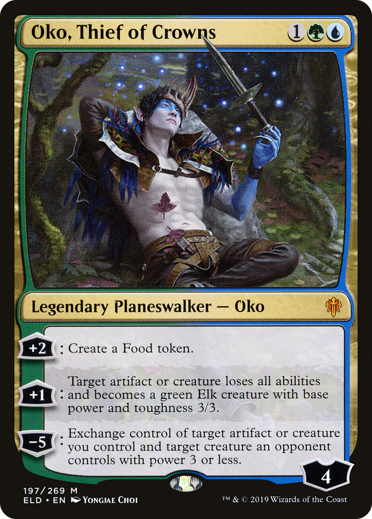 Oko, Thief of Crowns [Throne of Eldraine] | Silver Goblin