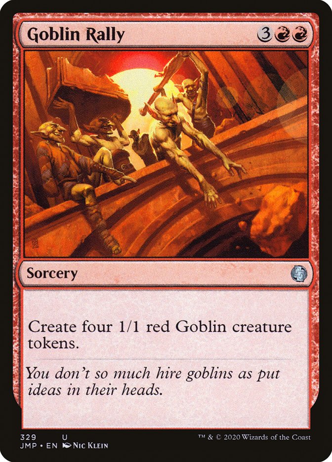 Goblin Rally [Jumpstart] | Silver Goblin