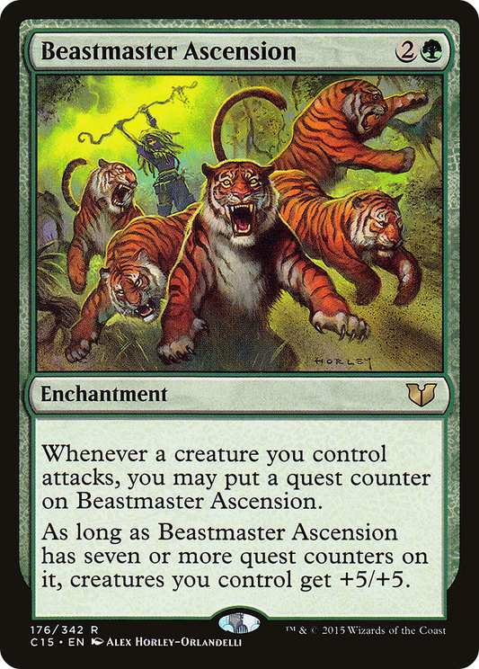 Beastmaster Ascension (176) - Commander 2015