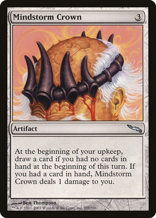Mindstorm Crown [Mirrodin] Foil