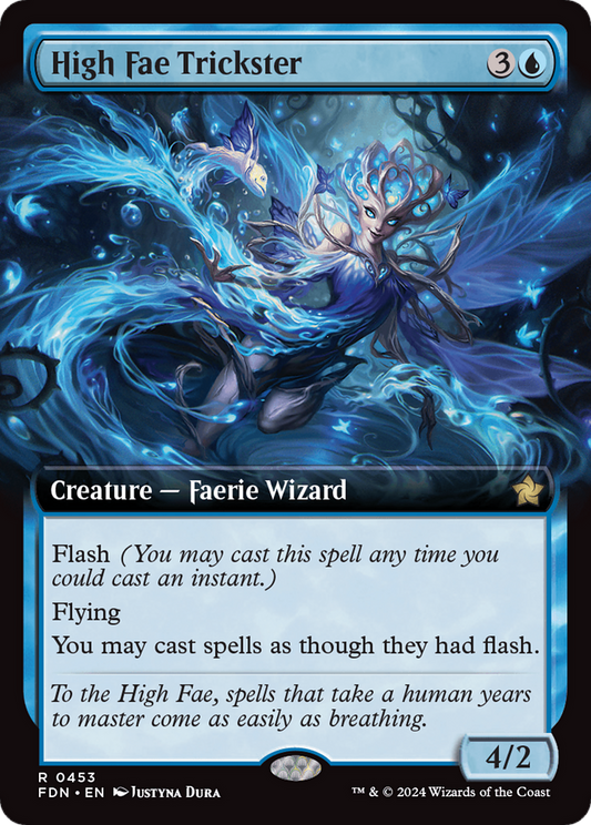 High Fae Trickster (Extended Art) [Foundations] Foil