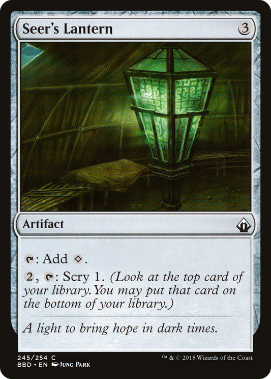 Seer's Lantern [Battlebond] Foil