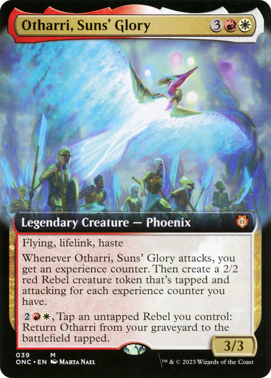 Otharri, Suns' Glory (Extended Art) [Phyrexia: All Will Be One Commander] Foil