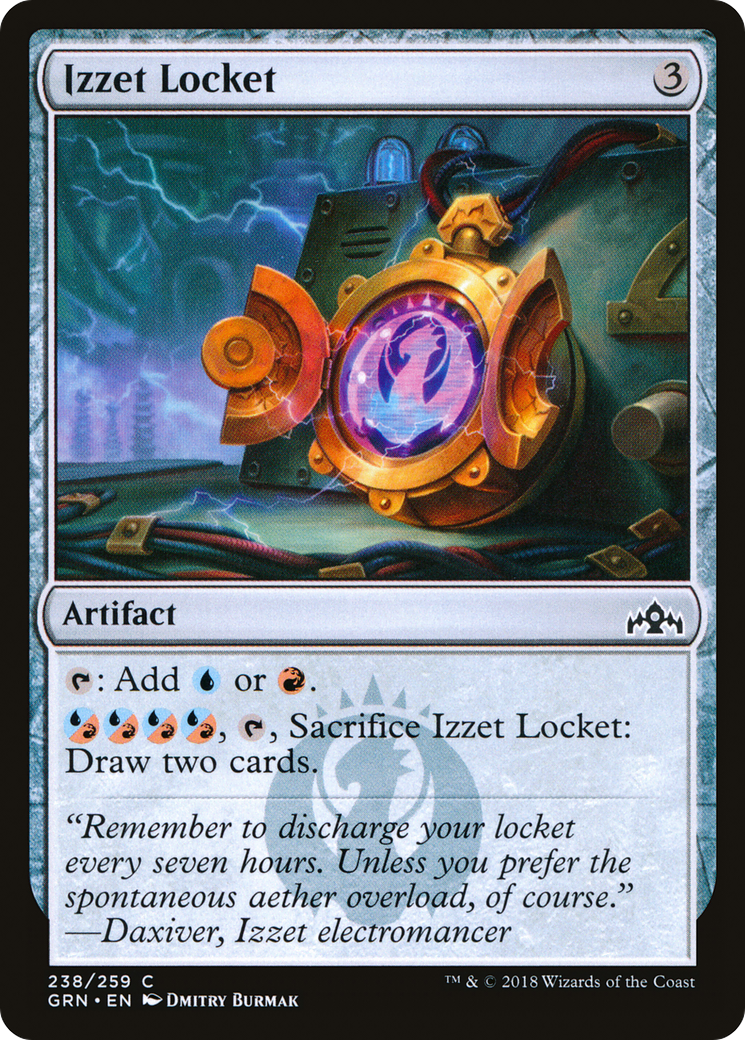 Izzet Locket [Guilds of Ravnica] | Silver Goblin