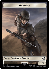 Warrior // Food (0012) Double-Sided Token [Fallout Tokens] | Silver Goblin