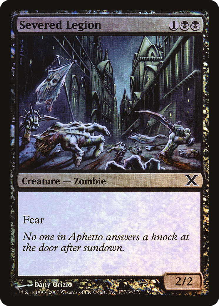 Severed Legion (177) Foil - Tenth Edition