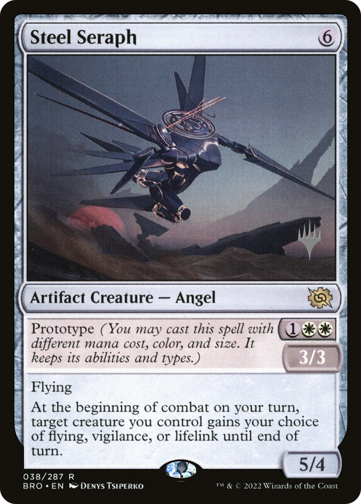 Steel Seraph (Promo Pack) [The Brothers' War Promos]