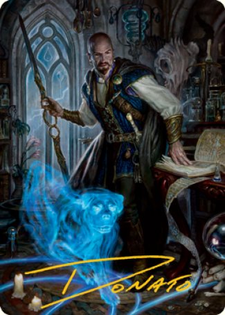 Mordenkainen Art Card (Gold-Stamped Signature) [Dungeons & Dragons: Adventures in the Forgotten Realms Art Series] | Silver Goblin