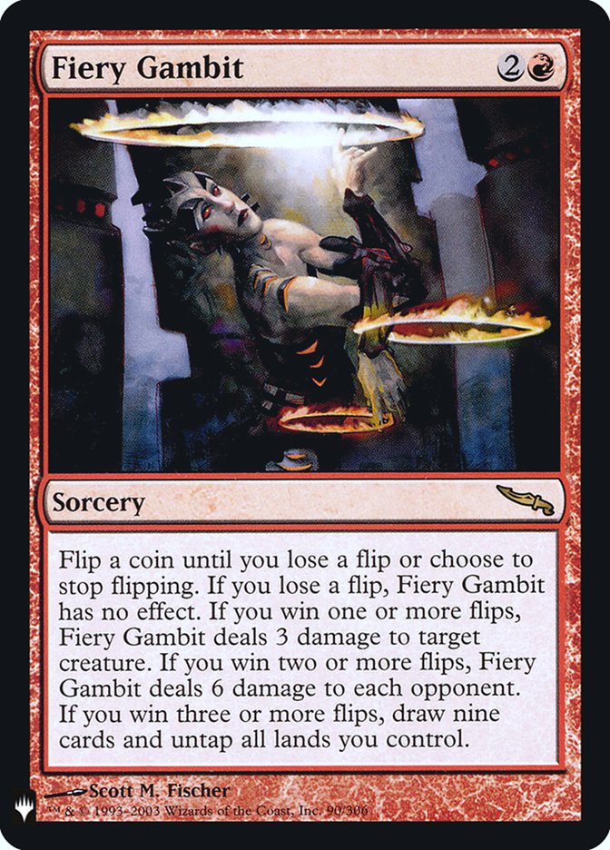 Fiery Gambit [Mystery Booster] | Silver Goblin