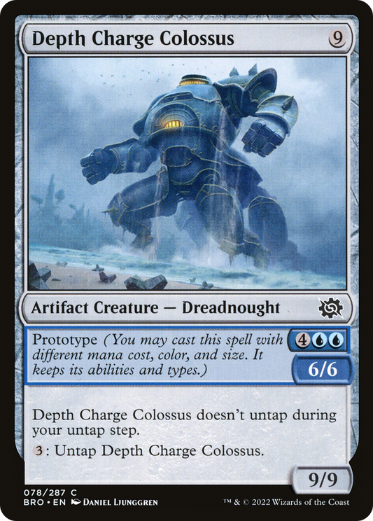 Depth Charge Colossus [The Brothers' War] Foil
