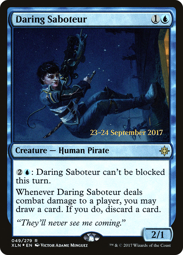 Daring Saboteur [Ixalan Prerelease Promos] | Silver Goblin