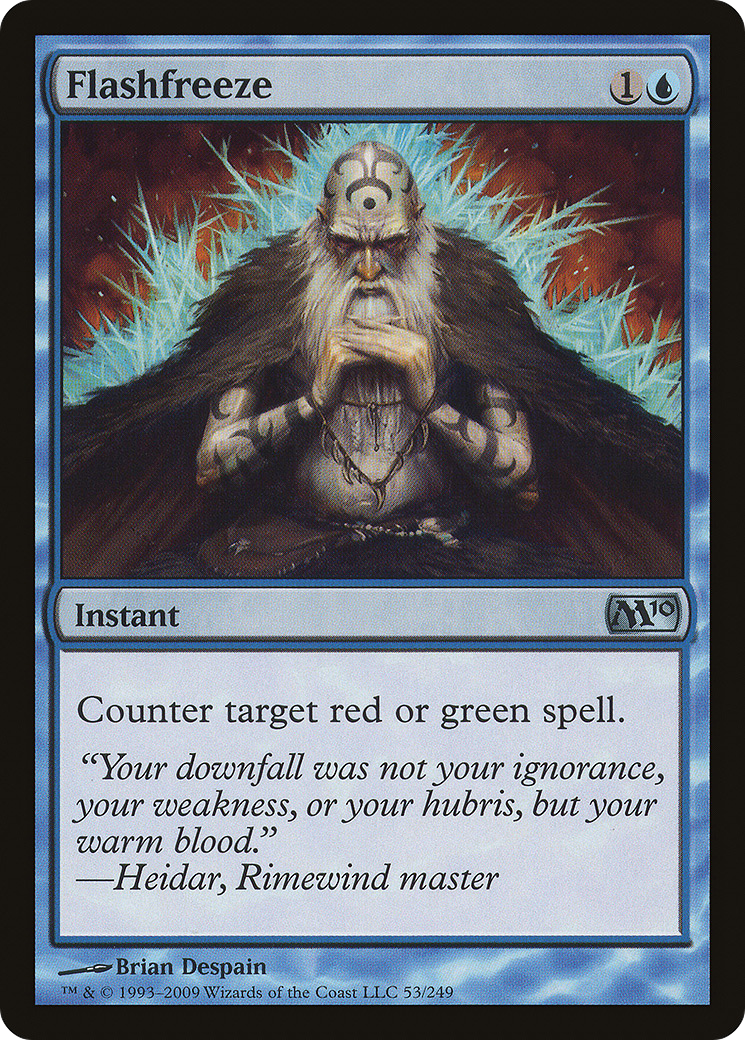 Flashfreeze [Magic 2010] Foil