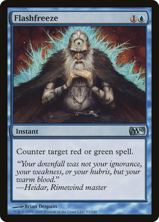Flashfreeze [Magic 2010] Foil