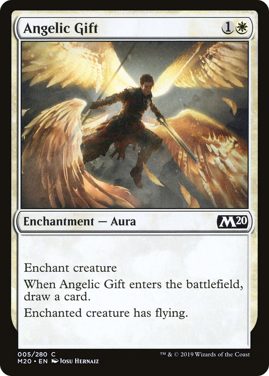 Angelic Gift [Core Set 2020] Foil