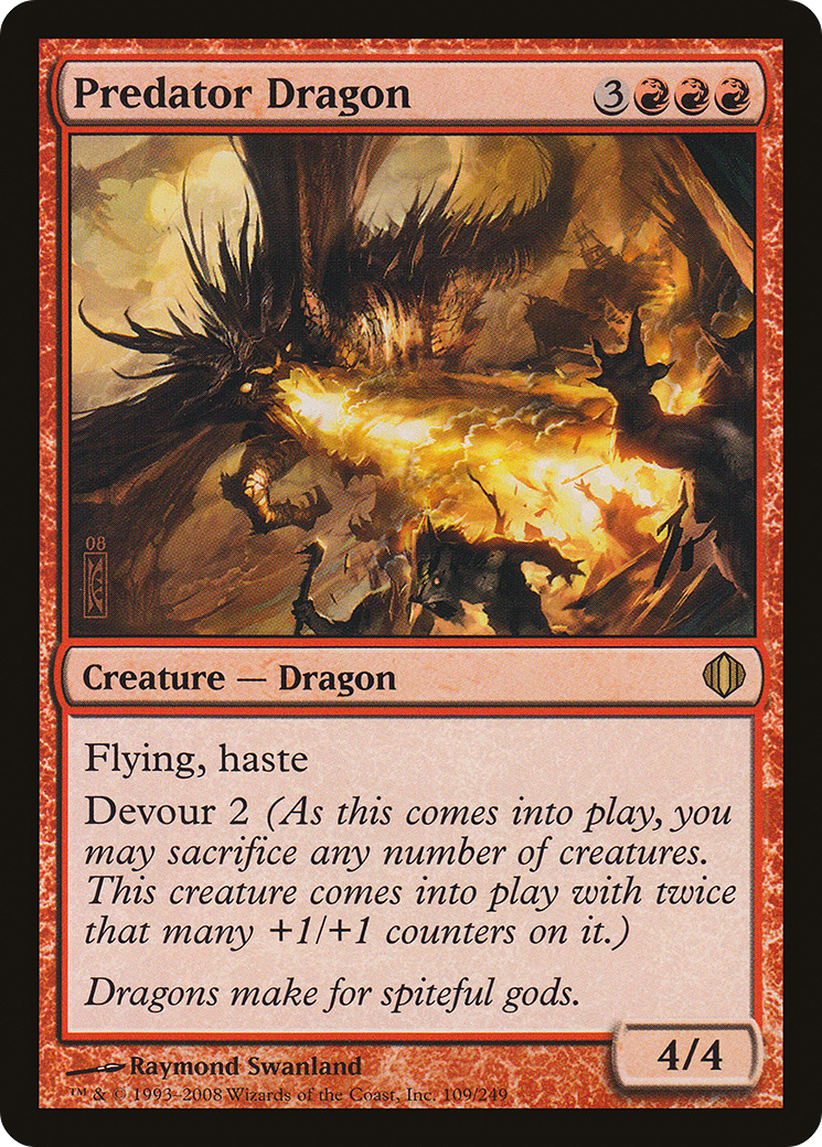Predator Dragon (109) Foil - Shards of Alara