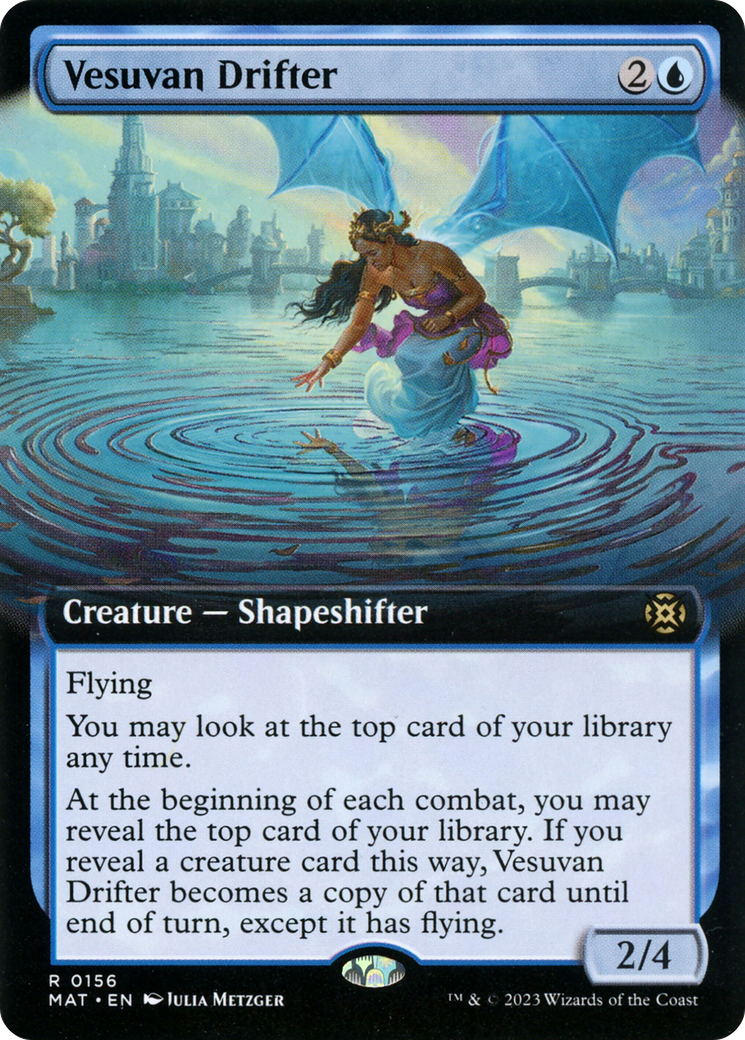 Vesuvan Drifter (Extended Art) [March of the Machine: The Aftermath] Foil