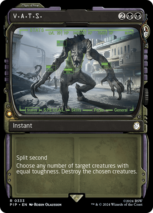 V.A.T.S. (Showcase) [Fallout] Foil