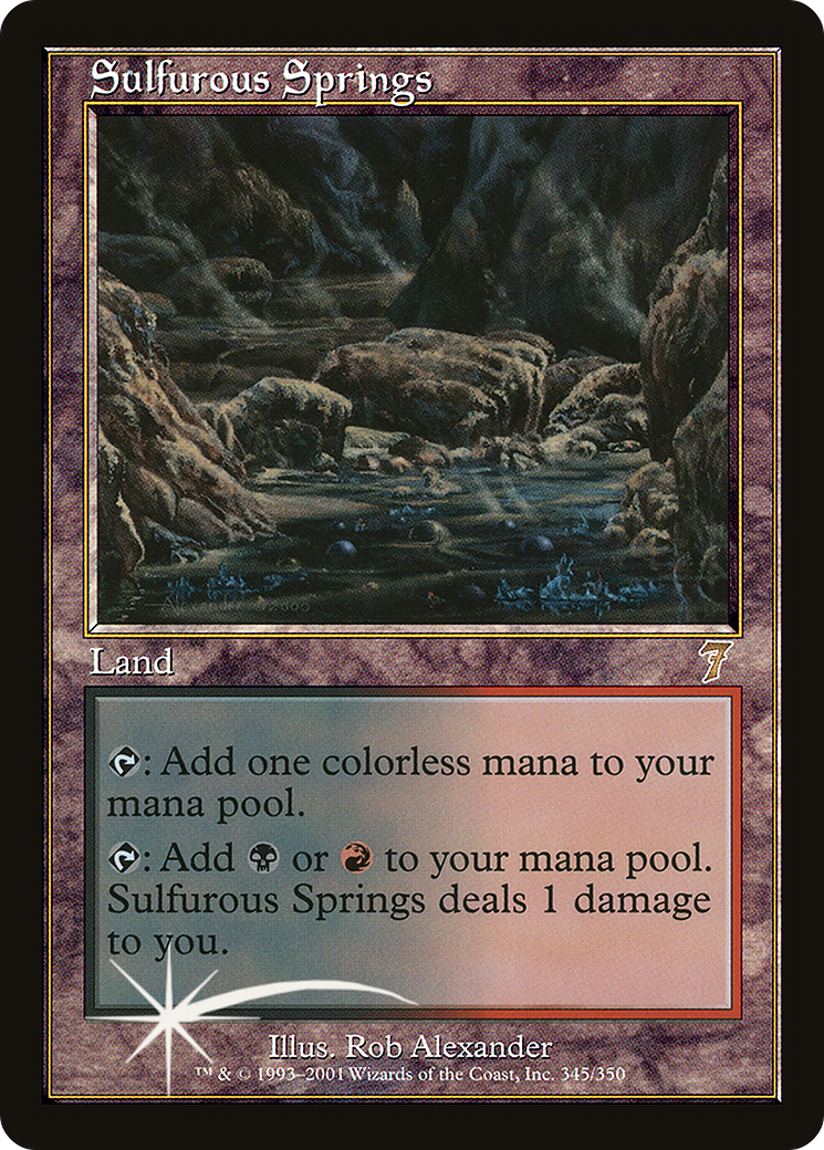 Sulfurous Springs (345) - Seventh Edition