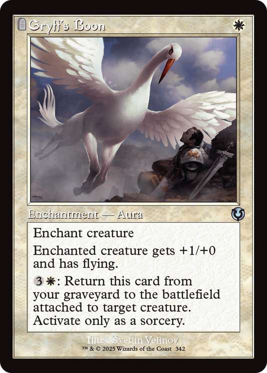Gryff's Boon (Retro Frame) (342) - Innistrad Remastered