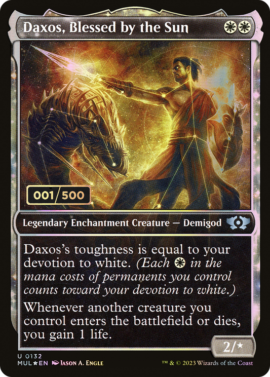 Daxos, Blessed by the Sun (Serialized) [Multiverse Legends]