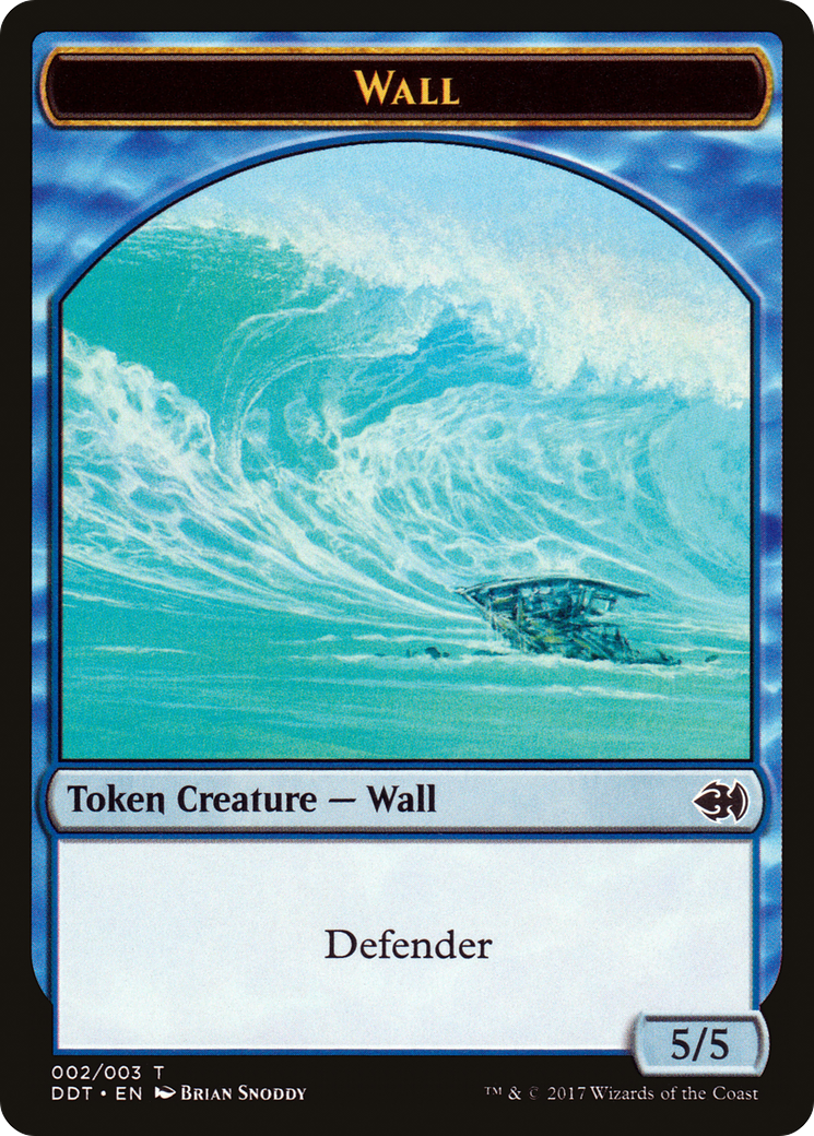 Wall Token [Duel Decks: Merfolk vs. Goblins Tokens] | Silver Goblin