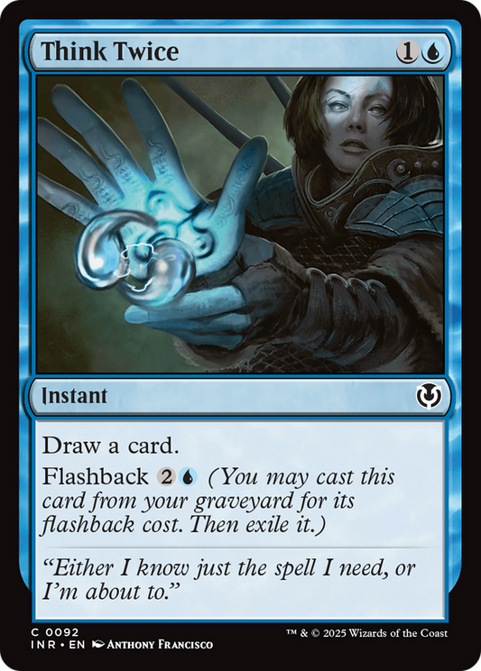 Think Twice Foil (092) - Innistrad Remastered