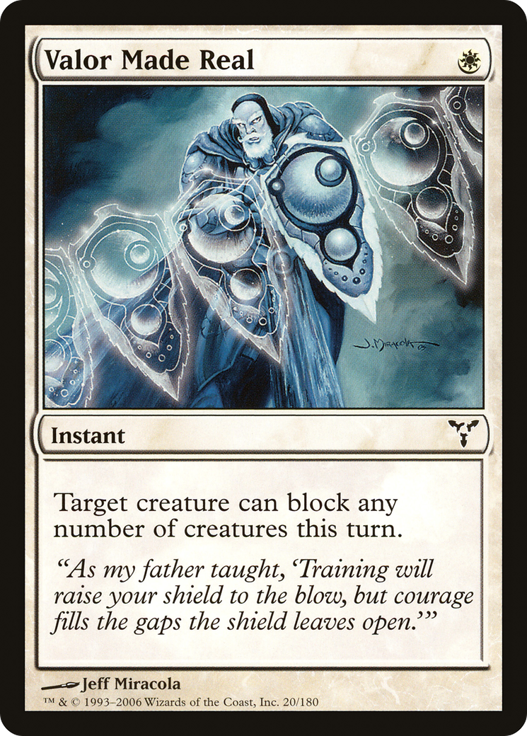 Valor Made Real (020) Foil - Dissension