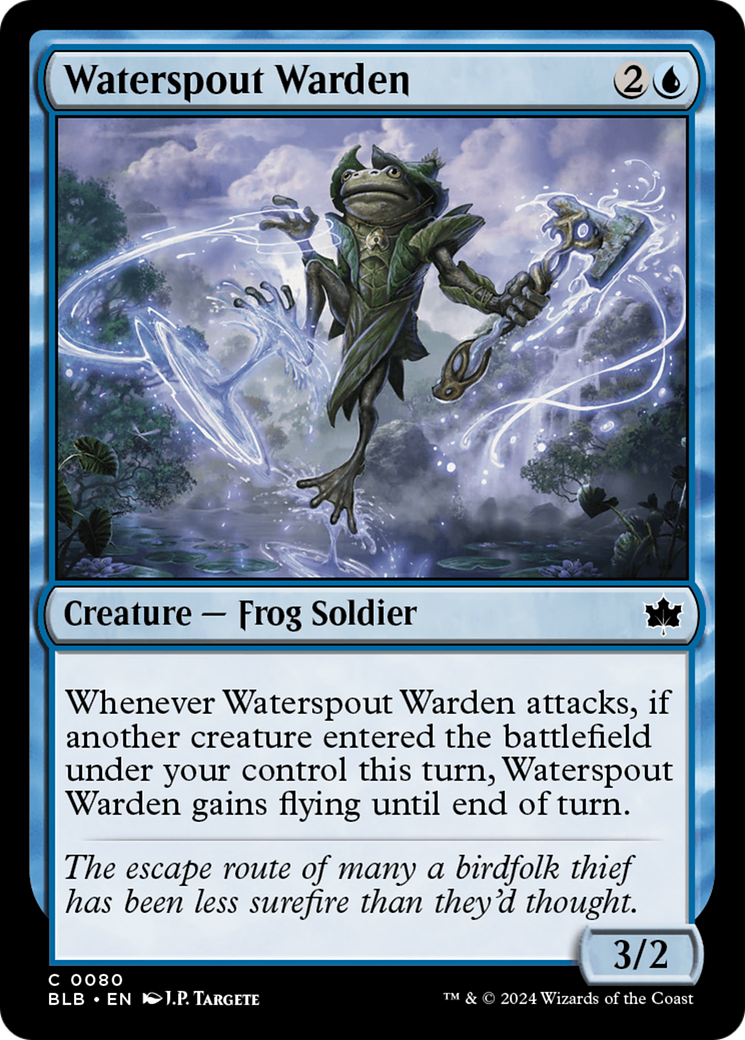 Waterspout Warden [Bloomburrow] | Silver Goblin