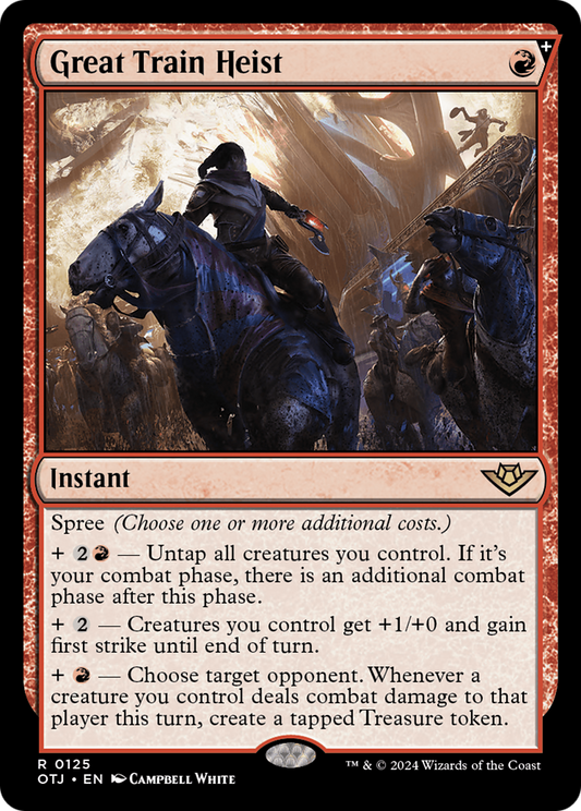 Great Train Heist [Outlaws of Thunder Junction] Foil