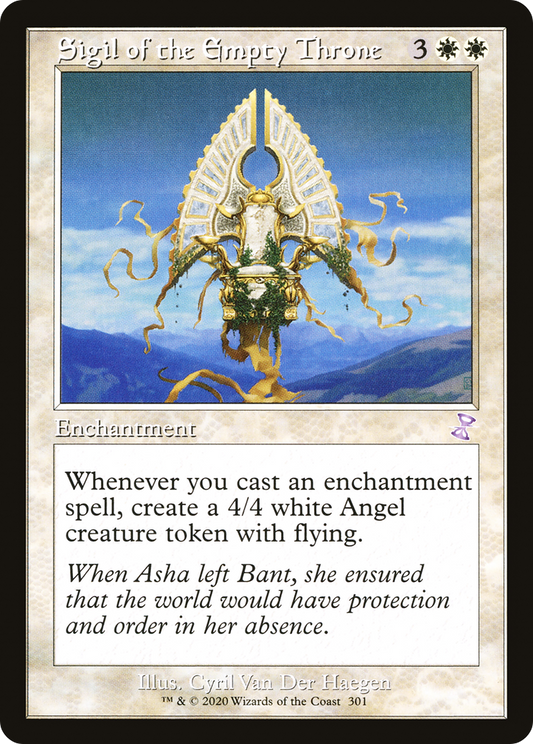 Sigil of the Empty Throne (Timeshifted) [Time Spiral Remastered] Foil