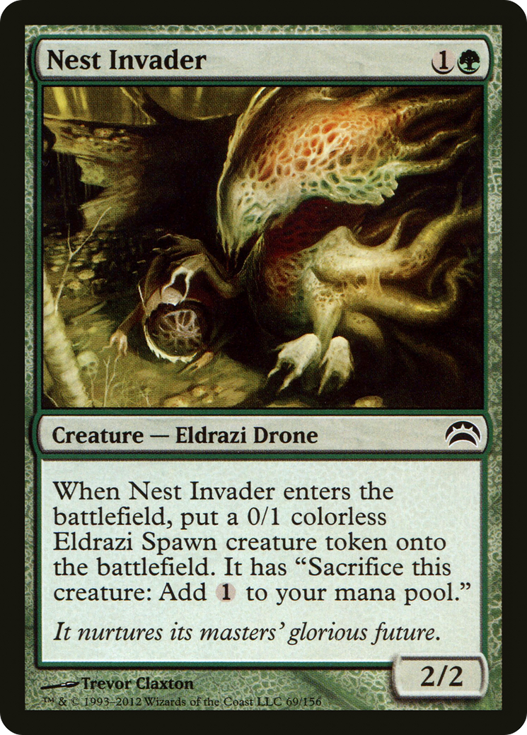 Nest Invader (069) Foil - Planechase 2012