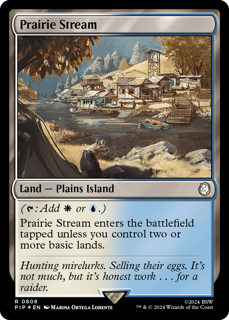 Prairie Stream (Surge Foil) (808) Foil - Fallout