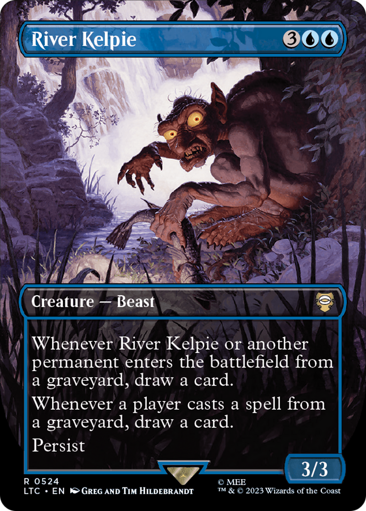 River Kelpie (524) Foil - Tales of Middle-earth Commander