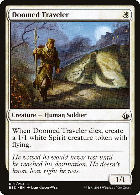 Doomed Traveler [Battlebond] Foil